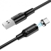 Кабель USB/Type-C 1 м BOROFONE BX41 магнітний 3 A чорний Кабель USB/Type-C 1 м BOROFONE BX41 магнітний 3 A чорний