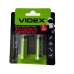 Батарейка пальчикова АА Videx Alkaline TURBO LR06 лужна Батарейка пальчикова АА Videx Alkaline TURBO LR06 лужна