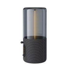 Колонка портативна зі світильником HOCO BS64 Rocker Bluetooth LED сірий