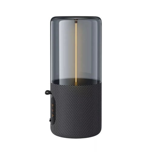 Колонка портативна зі світильником HOCO BS64 Rocker Bluetooth LED сірий