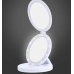 Дзеркало косметичне настільне з підсвіткою Eclipse Large LED Mirror 00057 білий