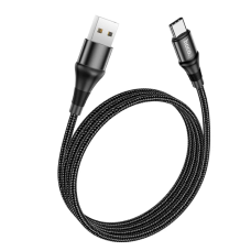 Кабель USB/Type-C 1 м Hoco X50 Excellent 3 А чорний