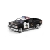 Іграшкова машинка моделька KiNSMART KT5381WP Chevrolet Silverado Police метал 12 см інерційна чорний