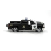 Іграшкова машинка моделька KiNSMART KT5381WP Chevrolet Silverado Police метал 12 см інерційна чорний