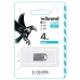 Флеш пам'ять USB 4 GВ Wibrand Hawk USB 2.0 сріблястий Флеш пам'ять USB 4 GВ Wibrand Hawk USB 2.0 сріблястий