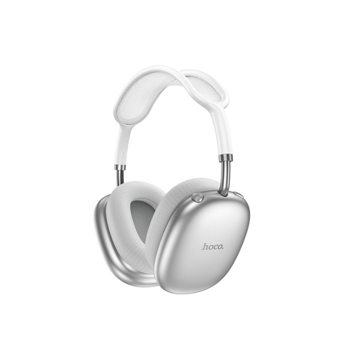 Навушники бездротові накладні HOCO W55 Plus Happiness ANC Bluetooth сріблястий