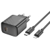 Зарядний пристрій з кабелем Type-C/Apple Lightning 1 м HOCO CS22A Value 30 W чорний Зарядний пристрій з кабелем Type-C/Apple Lightning 1 м HOCO CS22A Value 30 W чорний