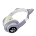Навушники дитячі бездротові накладні CAT STN-28 LED MP3 Bluetooth з вушками фіолетовий Навушники дитячі бездротові накладні CAT STN-28 LED MP3 Bluetooth з вушками фіолетовий