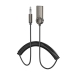 Bluetooth-ресивер BOROFONE BC56 Peaceful car USB AUX сірий Bluetooth-ресивер BOROFONE BC56 Peaceful car USB AUX сірий