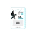 Флеш пам'ять USB 64 GВ Wibrand Hawk USB 2.0 сріблястий Флеш пам'ять USB 64 GВ Wibrand Hawk USB 2.0 сріблястий