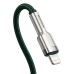 Кабель Type-C/Apple Lightning 1 м Baseus Cafule Series Metal 20 Вт зелений Кабель Type-C/Apple Lightning 1 м Baseus Cafule Series Metal 20 Вт зелений