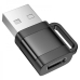 Перехідник USB M/Type-C F HOCO UA31D чорний Перехідник USB M/Type-C F HOCO UA31D чорний