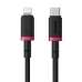 Кабель Type-C/Apple Lightning 2 м Baseus Dura Series 20 Вт чорний з червоним Кабель Type-C/Apple Lightning 2 м Baseus Dura Series 20 Вт чорний з червоним
