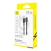 Кабель Type-C/Apple Lightning 2 м Baseus Dura Series 20 Вт чорний з червоним Кабель Type-C/Apple Lightning 2 м Baseus Dura Series 20 Вт чорний з червоним