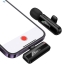 Мікрофон конденсаторний петличний HOCO L20 Fair Apple Lightning для смартфона Bluetooth чорний Мікрофон конденсаторний петличний HOCO L20 Fair Apple Lightning для смартфона Bluetooth чорний