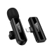 Мікрофон конденсаторний петличний HOCO L20 Fair Apple Lightning для смартфона Bluetooth чорний Мікрофон конденсаторний петличний HOCO L20 Fair Apple Lightning для смартфона Bluetooth чорний