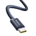 Кабель Type-C/Type-C 2 м Baseus Dynamic 4 100 Вт сірий