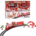 Залізниця з колією та станцією Christmas Train 820-1 звукові та світлові ефекти 101 см червоний Залізниця з колією та станцією Christmas Train 820-1 звукові та світлові ефекти 101 см червоний