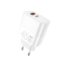 Зарядний блок живлення USB+Type-C WUW C209 45 W 9 V 2 A білий Зарядний блок живлення USB+Type-C WUW C209 45 W 9 V 2 A білий