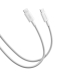 Кабель Type-C/Type-C 2 м Xiaomi Braided 120 Вт 6 А білий Кабель Type-C/Type-C 2 м Xiaomi Braided 120 Вт 6 А білий