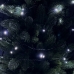 Світлодіодна гірлянда-нитка вулична чорний дріт 300 LED ліхтарики 30 м білий