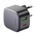 Зарядний блок живлення USB+Type-C HOCO CS32A Rise 20 W 12 V 1.67 A чорний