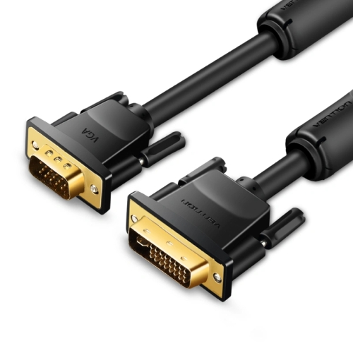 Кабель Vention DVI(24+5) to VGA Cable 3M Black (EACBI) new