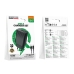 Зарядний пристрій з кабелем USB/microUSB 1 м BOROFONE BAS72A Source 18 W чорний Зарядний пристрій з кабелем USB/microUSB 1 м BOROFONE BAS72A Source 18 W чорний