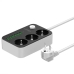 Мережевий фільтр-подовжувач 3 розетки LDNIO SE3631 6хUSB 3.4 А 2 м чорний