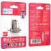 Флеш пам'ять USB 64 GB Hoco UD14 Clever Type-C+USB 3.2 сірий