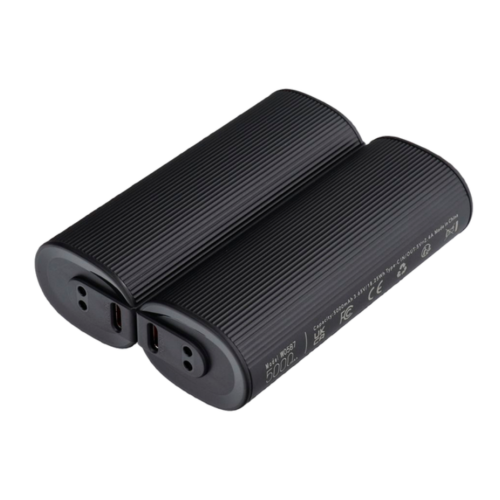 Універсальна мобільна батарея 10000 mAh VEGER Track Magnetic 12 W повербанк магнітна грілка для рук чорний