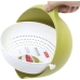 / Дуршлаг Mesh Strainer Drain Basket 2в1, ковш, 24.5х11.5х18см, зелений