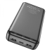 Універсальна мобільна батарея 20000 mAh Hoco J100A High-ranking 10.5 W повербанк чорний Універсальна мобільна батарея 20000 mAh Hoco J100A High-ranking 10.5 W повербанк чорний