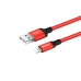 Кабель USB/Apple Lightning 2 м Hoco X14 2 А червоний