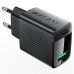 Зарядний пристрій з кабелем USB/Type-C 1 м Acefast A90 18 W 2 А 9 V чорний Зарядний пристрій з кабелем USB/Type-C 1 м Acefast A90 18 W 2 А 9 V чорний