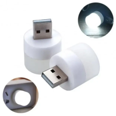 Світильник USB LED Циліндр 3.7 см білий