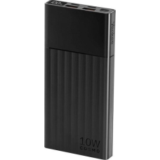 Універсальна мобільна батарея 10000 mAh Yenkee YPB1031 22.5 W повербанк з дисплеєм чорний