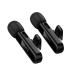 Мікрофон конденсаторний петличний 2 шт HOCO L20A Fair Apple Lightning+Type-C для смартфона Bluetooth чорний Мікрофон конденсаторний петличний 2 шт HOCO L20A Fair Apple Lightning+Type-C для смартфона Bluetooth чорний