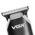 Бездротова машинка для стрижки волосся VGR V-930 USB 3 насадки чорний Бездротова машинка для стрижки волосся VGR V-930 USB 3 насадки чорний
