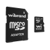 Карта пам'яті 64 GB Wibrand МicroSDНC Сlass 10 з адаптером чорний Карта пам'яті 64 GB Wibrand МicroSDНC Сlass 10 з адаптером чорний