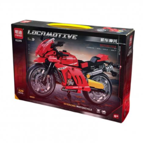 Конструктор LOCOMOTIVE MOTORCYCLE 329дет., K2205 new