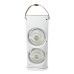 Вентилятор настільний Double-ended Spray Fan з підсвіткою та зволожувачем 37 х 16 см білий Вентилятор настільний Double-ended Spray Fan з підсвіткою та зволожувачем 37 х 16 см білий