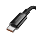 Кабель USB/Type-C 2 м Baseus Superior 66 Вт чорний Кабель USB/Type-C 2 м Baseus Superior 66 Вт чорний