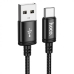 Кабель USB/Type-C 3 м Hoco X91 Radiance 3 А чорний Кабель USB/Type-C 3 м Hoco X91 Radiance 3 А чорний