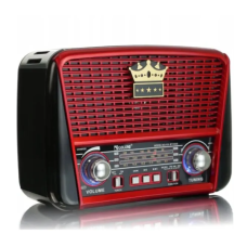 Радіоприймач акумуляторний з Bluetooth, MP3 та ліхтариком, Golon RX-BT455S AM new