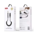 Аудіокабель Apple Lightning/3.5 мм AUX 1 м XO NB-R255A чорний Аудіокабель Apple Lightning/3.5 мм AUX 1 м XO NB-R255A чорний