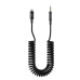 Аудіокабель Apple Lightning/3.5 мм AUX 1 м XO NB-R255A чорний Аудіокабель Apple Lightning/3.5 мм AUX 1 м XO NB-R255A чорний