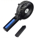 Вентилятор портативний Handy Mini Fan діаметр 10 см чорний