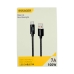 Кабель USB/Type-C 1 м ESSAGER EXCT-XY01-P Digital Display 100 Вт 7 А чорний Кабель USB/Type-C 1 м ESSAGER EXCT-XY01-P Digital Display 100 Вт 7 А чорний