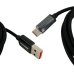 Кабель USB/Type-C 1 м ESSAGER EXCT-XY01-P Digital Display 100 Вт 7 А чорний Кабель USB/Type-C 1 м ESSAGER EXCT-XY01-P Digital Display 100 Вт 7 А чорний
